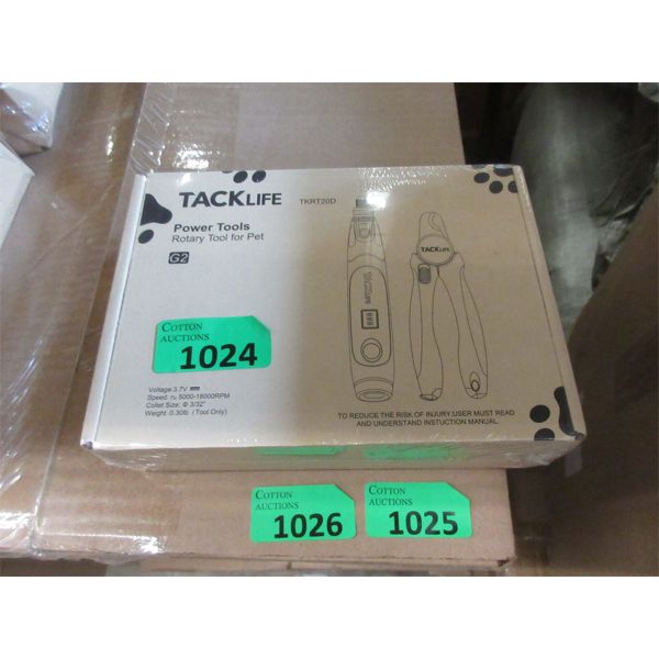 New Pet Nail Clipper & Rotary Buffer Set