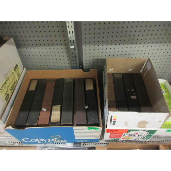 2 Boxes of Assorted Player Piano Rolls 