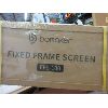 Image 1 : Bomaker 100" Fixed Frame Projection Screen - FFS-100