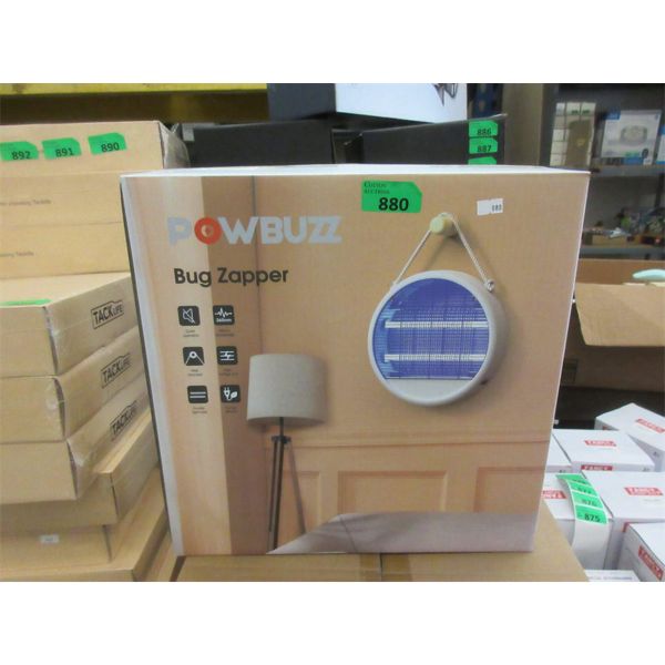 New Powbuzz 14" Wall Hanging Bug Zapper