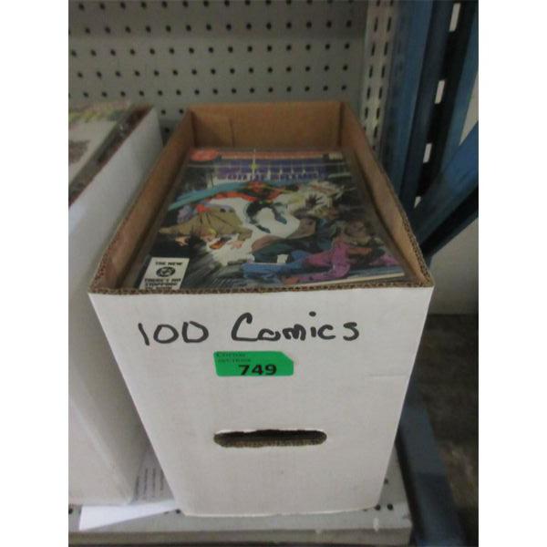 100 Assorted Comic Books 