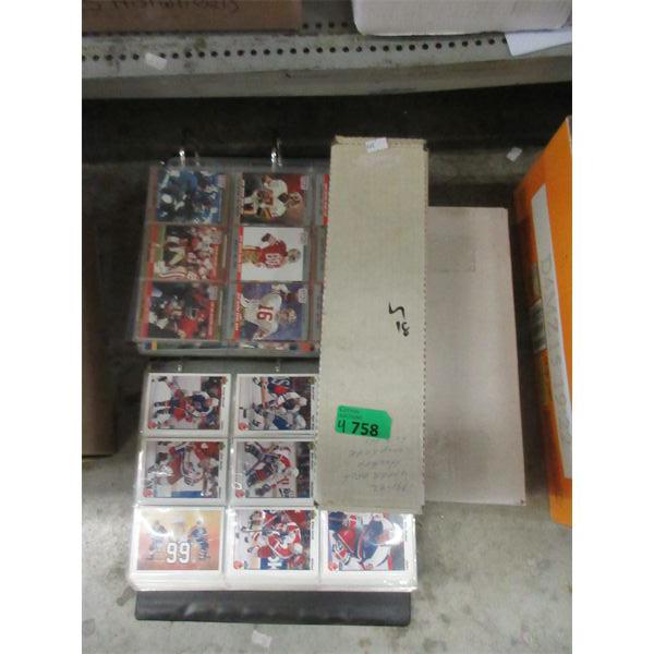 2 Boxes & 2 Binders of Assorted Sport Trading Cards