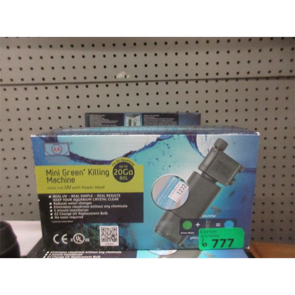 6 Mini Green Killing Machine UV Lamps 