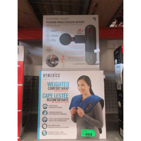 Weighed Comfort Wrap & Power Percussion Massager