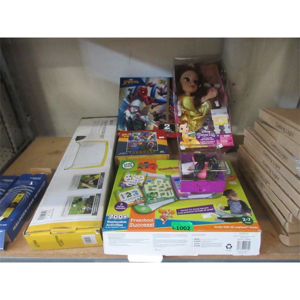 6 Assorted Games and Toys
