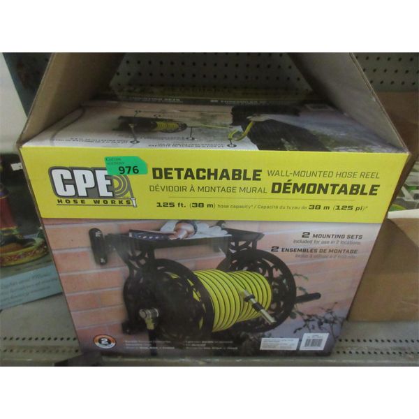 CPE Wall Mount Hose Reel - Open Box