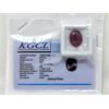 Image 1 : 9.87 Carat Oval Ruby with KGCL Certificate