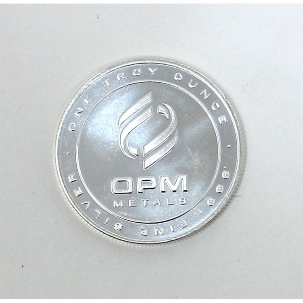 1 Oz .999 Silver OPM Round