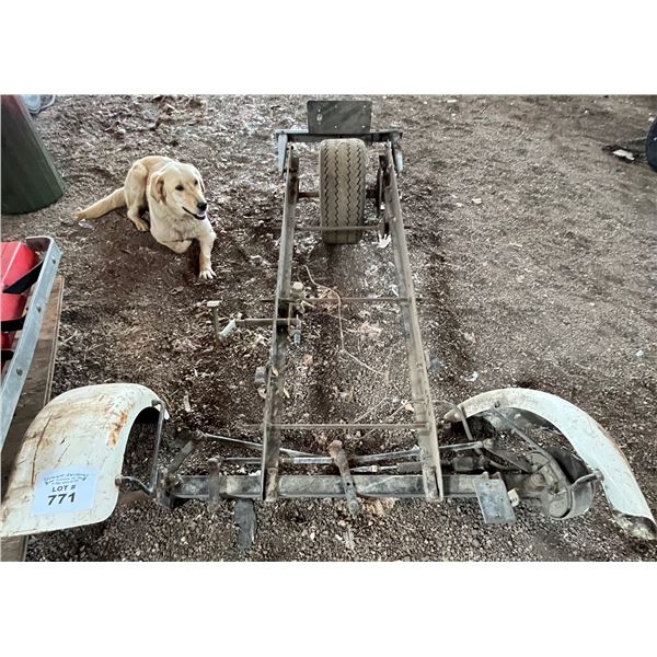 Ski-do Frame & wheel kit (Dog not included)