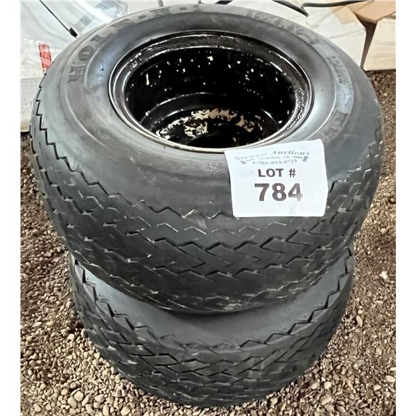 Golf Cart Tires 2- 18x8.5-8 4Bolt Wheels