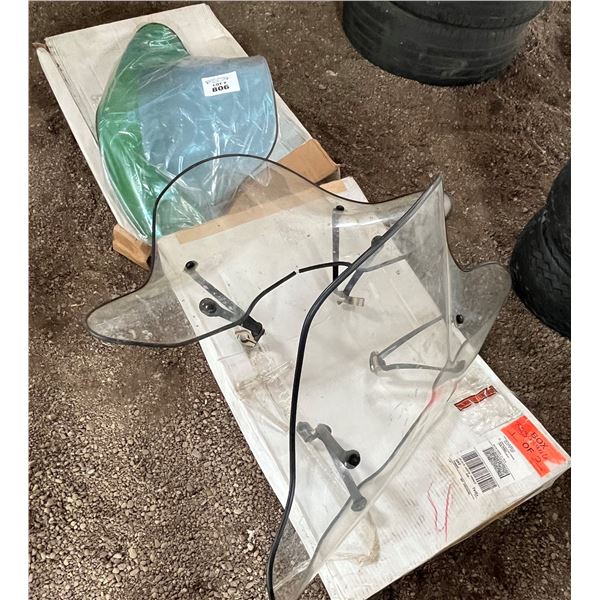 4 Universal mount quad windshields