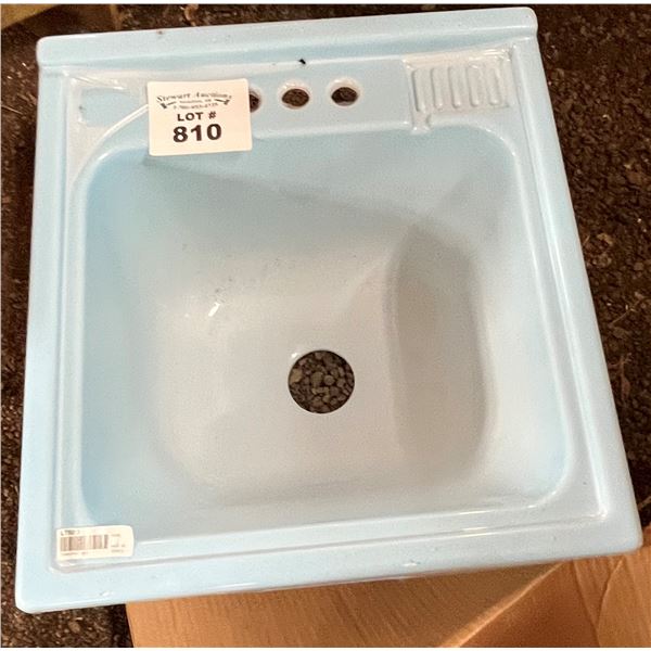 New 22x20.5inch utility sink (white)