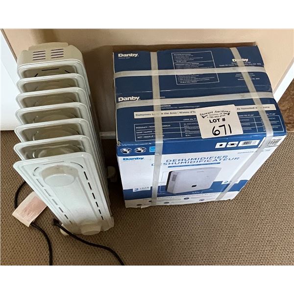 New Dehumidifier and Heater