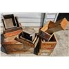 Image 2 : Large Assortment Of Vintage Wooden Crates - Various Sizes