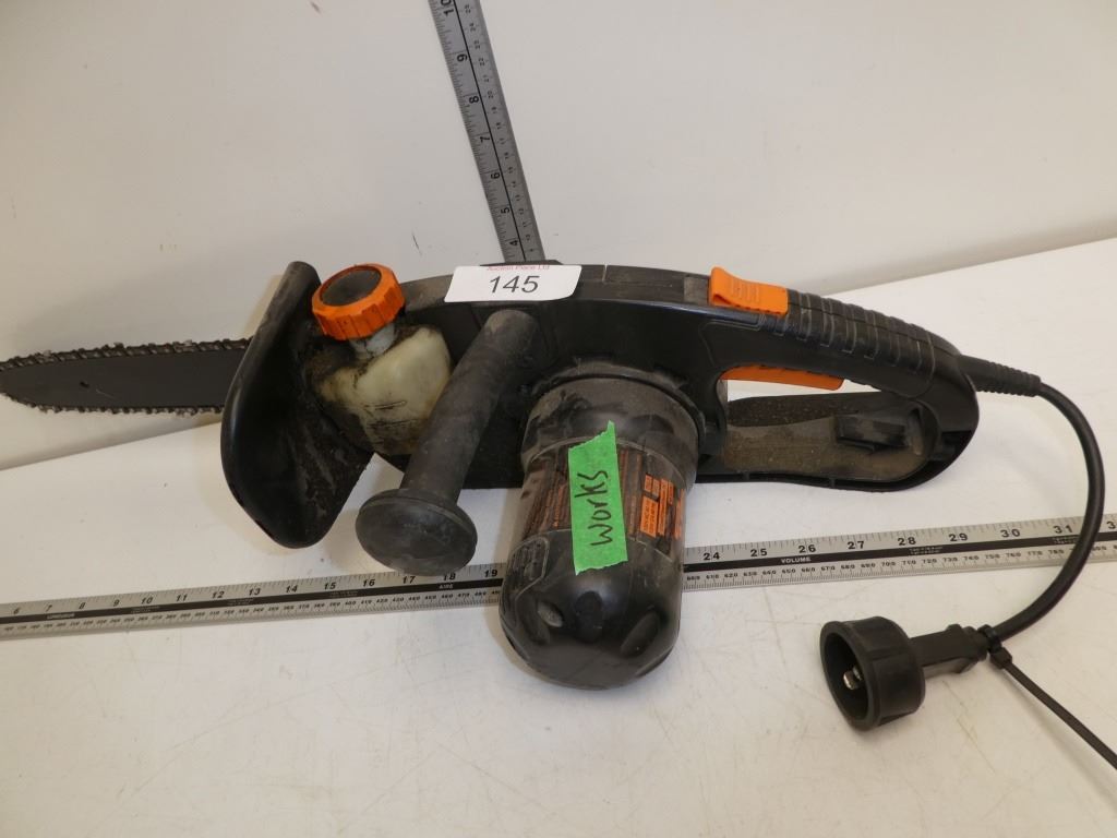 electric chain saw class 2C works