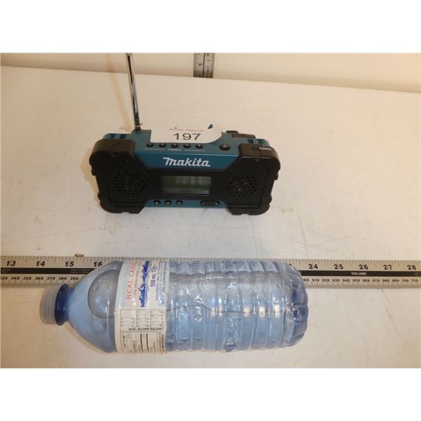 Makita radio works