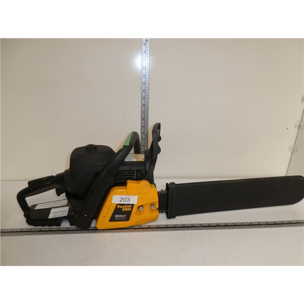 Poulan Pro 50cc gas chain saw