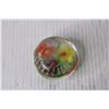 Image 5 : Floral Glass Paper Weight (Chipped)