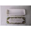 Image 5 : Antique Victorian Milk Glass Jewelry Box