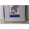 Image 2 : Framed Indigenous Art by William Herbert Helin - 11" x 13 1/2"