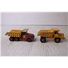 Image 4 : (2) Matchbox Die Cast Dump Trucks