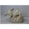 Image 3 : Horn Holder - Vintage Lamb Vase