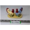 Image 1 : Chicken & Rooster Salt & Pepper Shakers