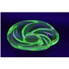 Image 2 : Uranium Blown Glass Dish