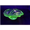 Image 3 : Uranium Blown Glass Dish