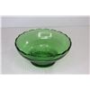 Image 4 : Green Glass Plate - E.O. Body Company Glass Dish