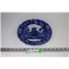 Image 1 : Vintage Plate Oriental Themed (markings are blurred)