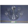 Image 1 : Clear Ships Decanter w/Glasses