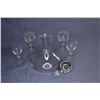 Image 5 : Clear Ships Decanter w/Glasses