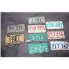 Image 1 : (9) Assorted Saskatchewan License Plates (1951-72)