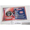 Image 1 : NHL Montreal Canadiens Hockey Coin -- Cristobal Huet #39