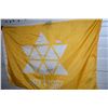 Image 1 : Vintage Canadian Centennial Flag -- Yellow (54x36)