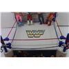 Image 4 : Vintage 1985 LJN WWF Sling Em, Fling Em, Wrestling Ring in Excellent Condition - Titan Sports - C/W 