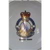 Image 2 : RCAF 1 Wing Decorative Ashtray with Gold Accents - Marville, France - Pro Pace Armati - Insignia