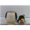 Image 3 : Vintage Penguin Cookie Jar - No Chips or Cracks - Abbott - Japan - With Original Stickers
