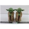 Image 1 : Lucas Film 1981 - Yoda Hand Puppets - Plastic - Rare - Star Wars - The Empire Strikes Back - Set of 