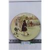 Image 1 : Royal Doulton D5814 Sir Roger De Coverly Collectible Plate - Made in England