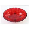 Image 3 : Indiana Glass - Oval Centre Bowl - No 7419 - Red Glass in Original Box - Indiana Glass Company - Dun