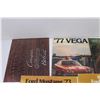 Image 2 : Lot of Car Brochure 1977 Mercury Wagons Cougar Marquis Bobcat and More