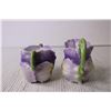 Image 2 : Royal Bayreuth Pansy Creamer and Sugar (Missing Lid)