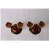 Image 3 : (2) Carlton Ware "Rouge Royale," Candlestick Holders