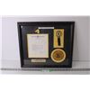 Image 1 : Framed Bobby Orr Letter - Boston Bruins, 16 1/2" x 19"