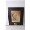 Image 1 : Framed Victorian Portrait - 14 1/2" x 17 1/2"