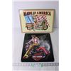 Image 1 : (2) Pin Up Girl Tin Signs - 13" x 15" and 11 1/2" x 16 1/2"