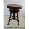 Image 1 : *Antique Piano Stool w/ Ball Claw Feet