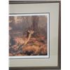 Image 3 : *Framed Bruce Miller "Open Field Runners"  Print 3689/5600 --Deer (37.5x25)